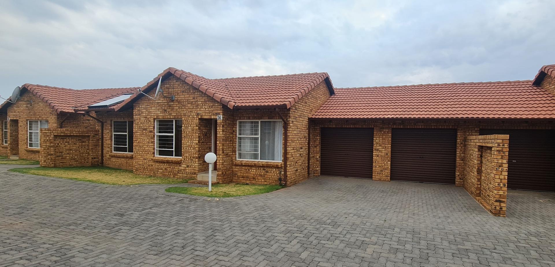 3 Bedroom Townhouse for Sale - Gauteng