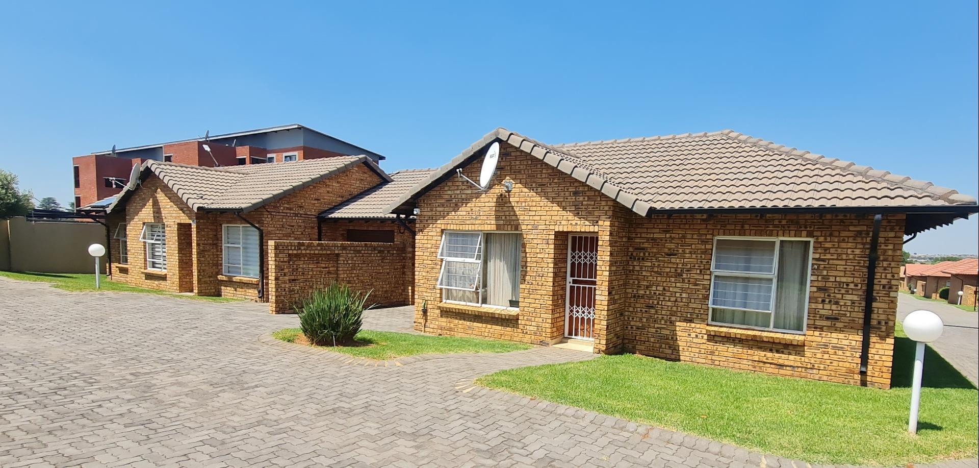 2 Bedroom House for Sale - Gauteng