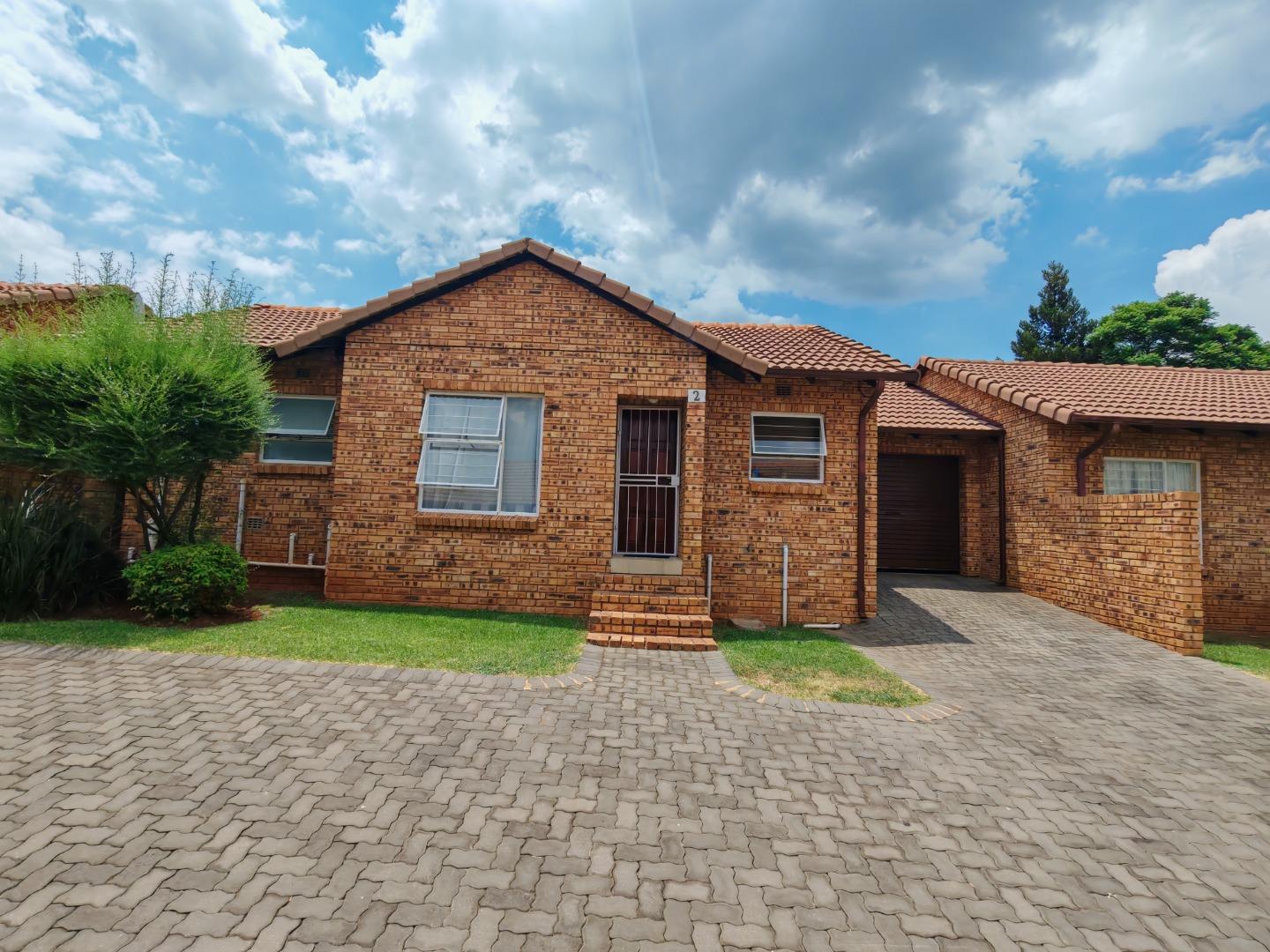 3 Bedroom Townhouse for Sale - Gauteng